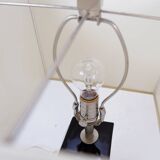 Paire de lampes en verre et céramique Simon Pearce