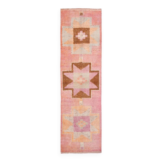 Tapis de couloir turc rose orange 87x316 cm SK 23422