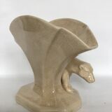 Art deco cracked vase