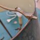 Large gilded bronze hot water bottle lamp