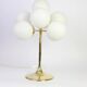 Atomic brass table lamp, Switzerland, 1960s