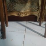 Pair of Louis XV style marquetry bedside tables
