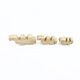 Family of 3 travertine camels by Fratelli Mannelli