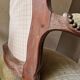 Pair of Louis XV style cabriolet armchairs in molded wood - 19th century