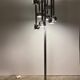 Lampadaire Space Age chromé, Italie 1970