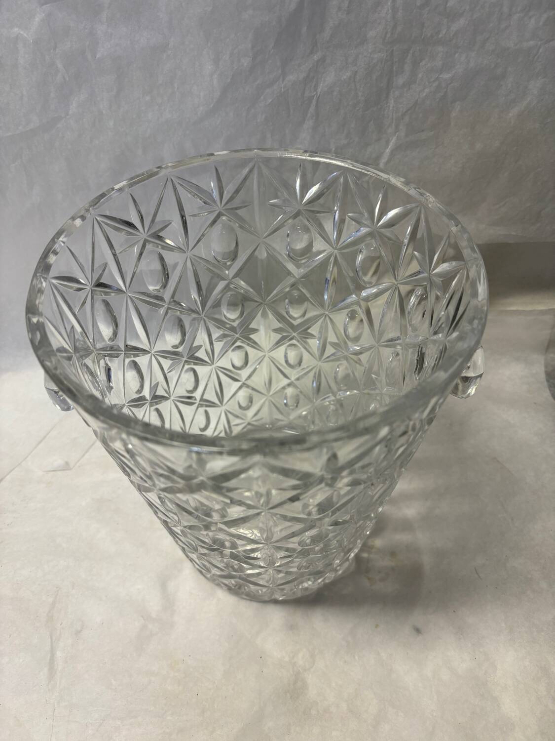 Seau à champagne cristal