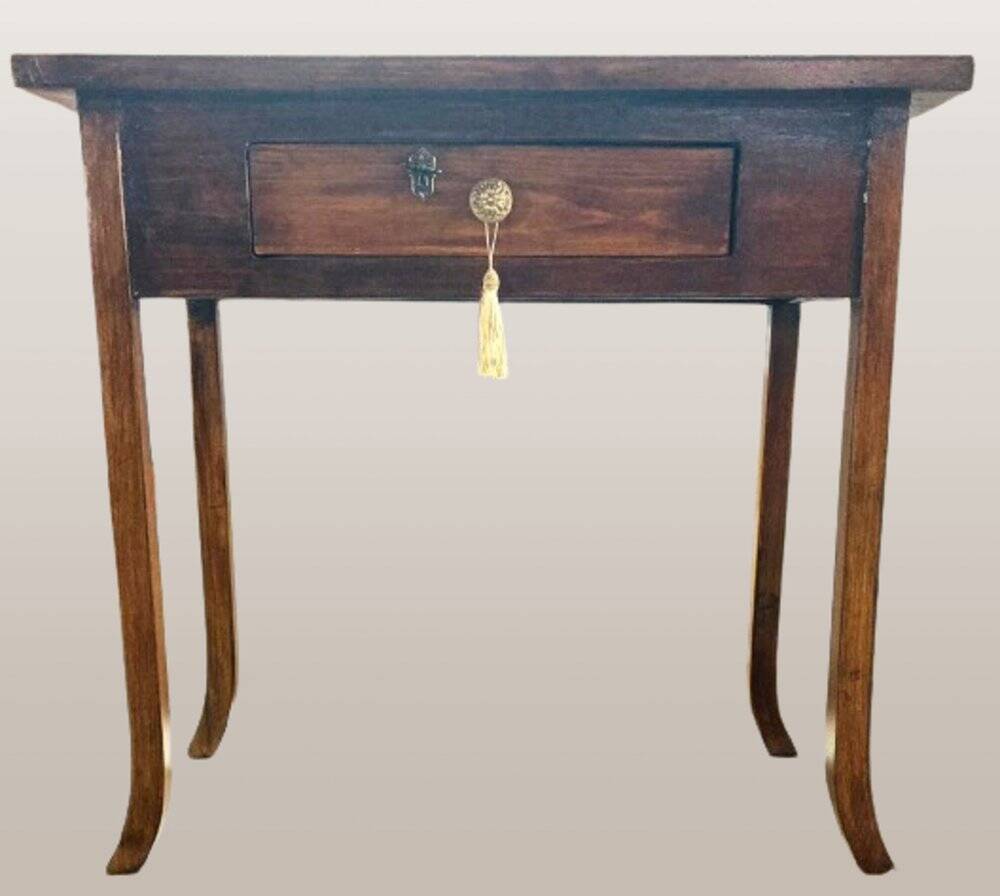 Oak side table, 1940s