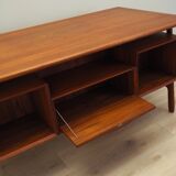Teak desk, Danish design, 1970s, manufactured by Omann Jun