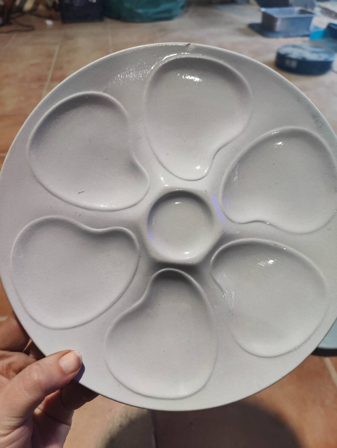 Plate of oysters Longwy