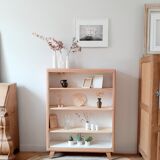 Vintage bookcase shelf 50s
