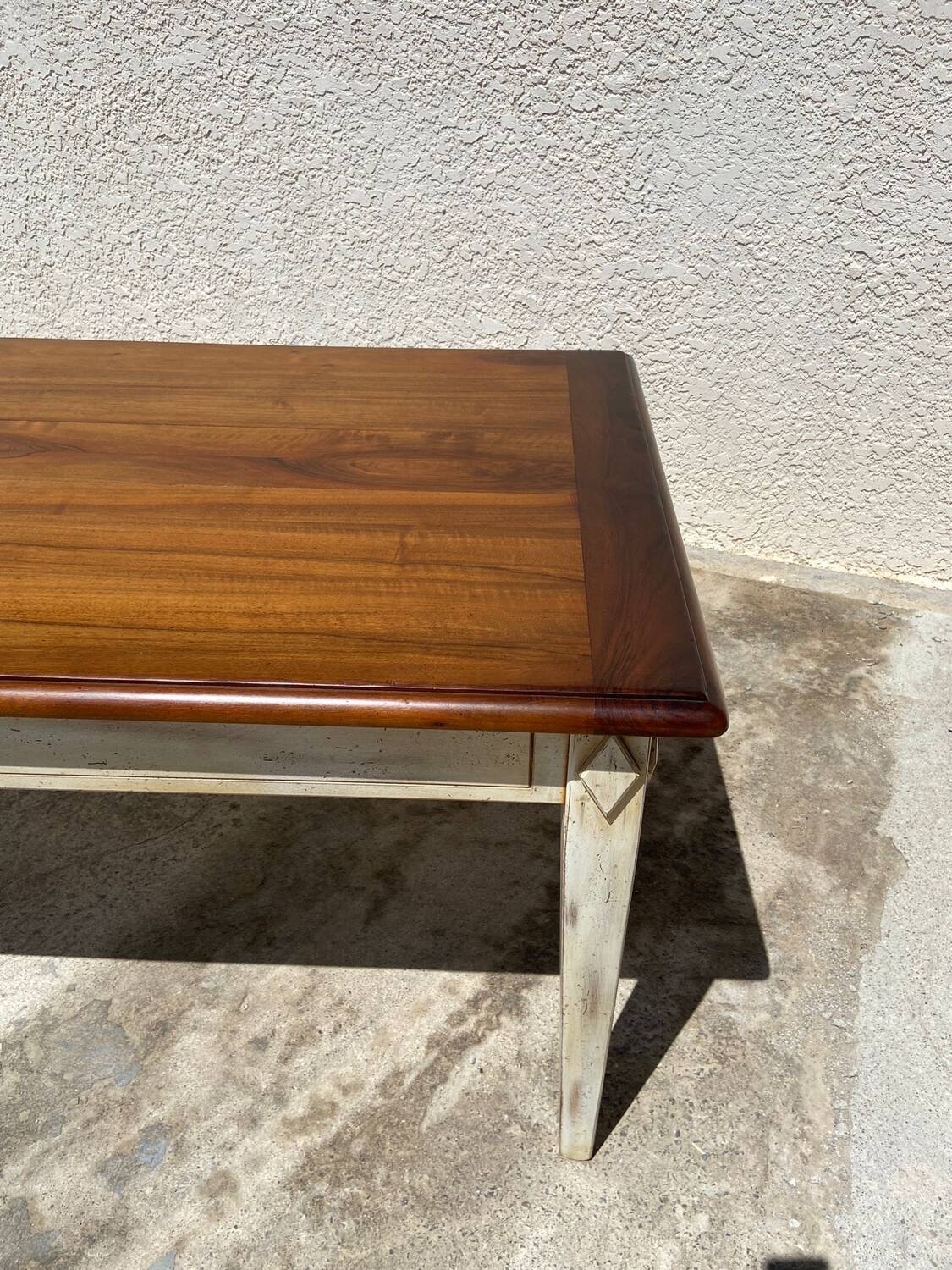 Large wooden table