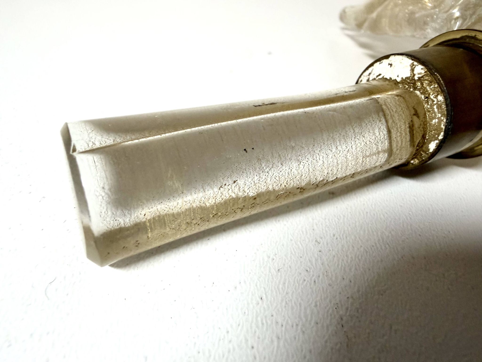 Large Vintage Murano Glass and Gold Leaf Wall Light by Barovier Toso, Italy