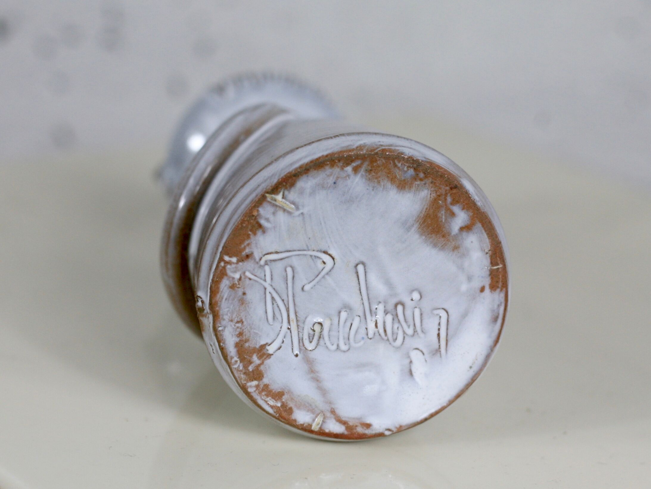 Anthropomorphic vase by Dominique Pouchain, ceramics, France, post-2000