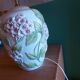 Slush lamp, hydrangea bouquet
