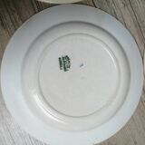 Set de 4 assiettes décor anémones Bertrand Bordeaux