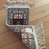 Handmade Tunisian carpet in upper wool twentieth century