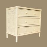 Commode vintage revisitée Farrow & Ball, 3 tiroirs