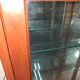 Mahogany display cabinet 20th century