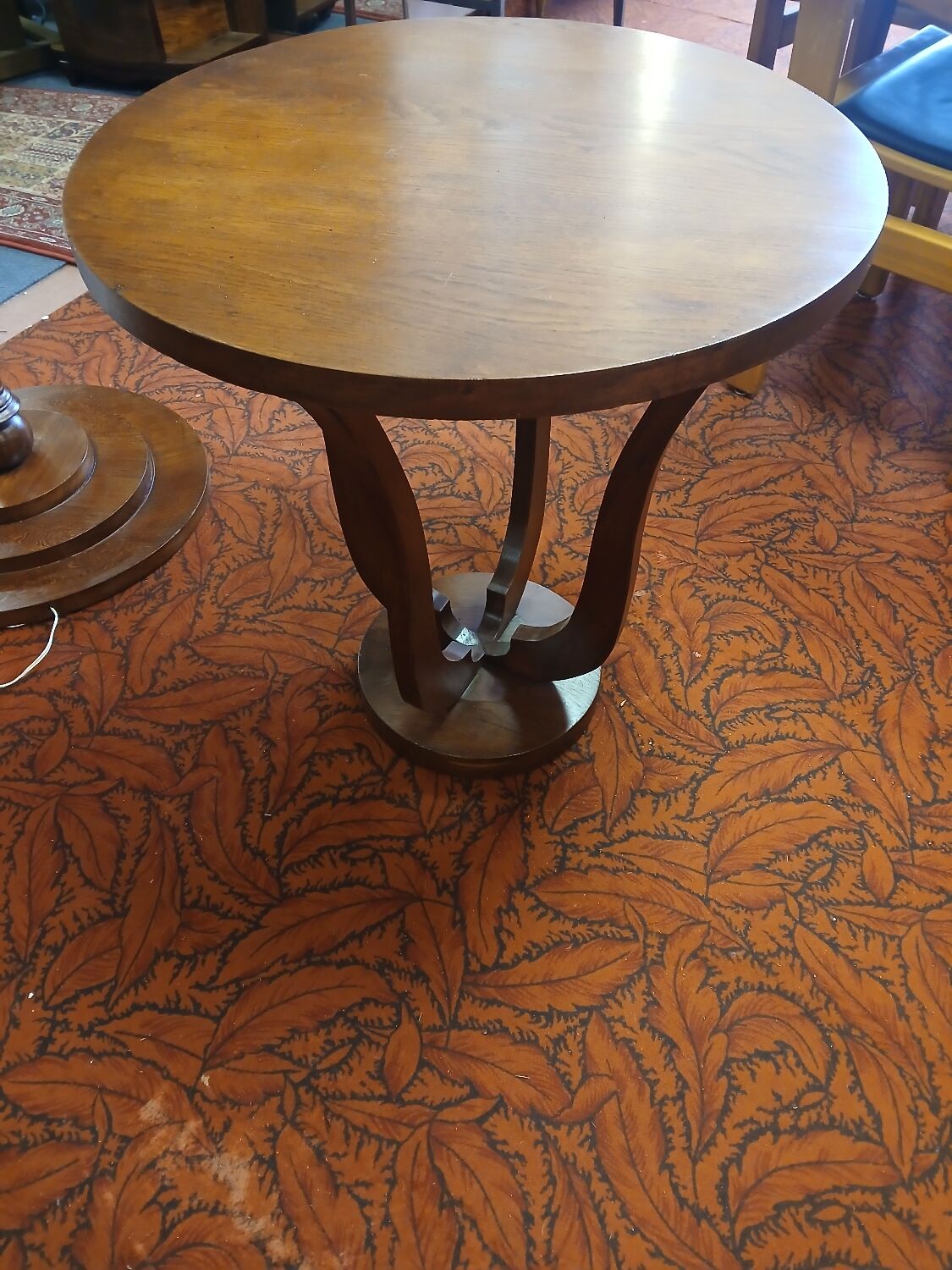 Art Deco pedestal table