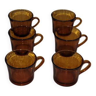 6 cups Duralex - vintage