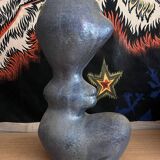 Vallauris sculpture vase
