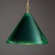 Jonas Hidle ‘‘Najade’’ green bubble glass pendant