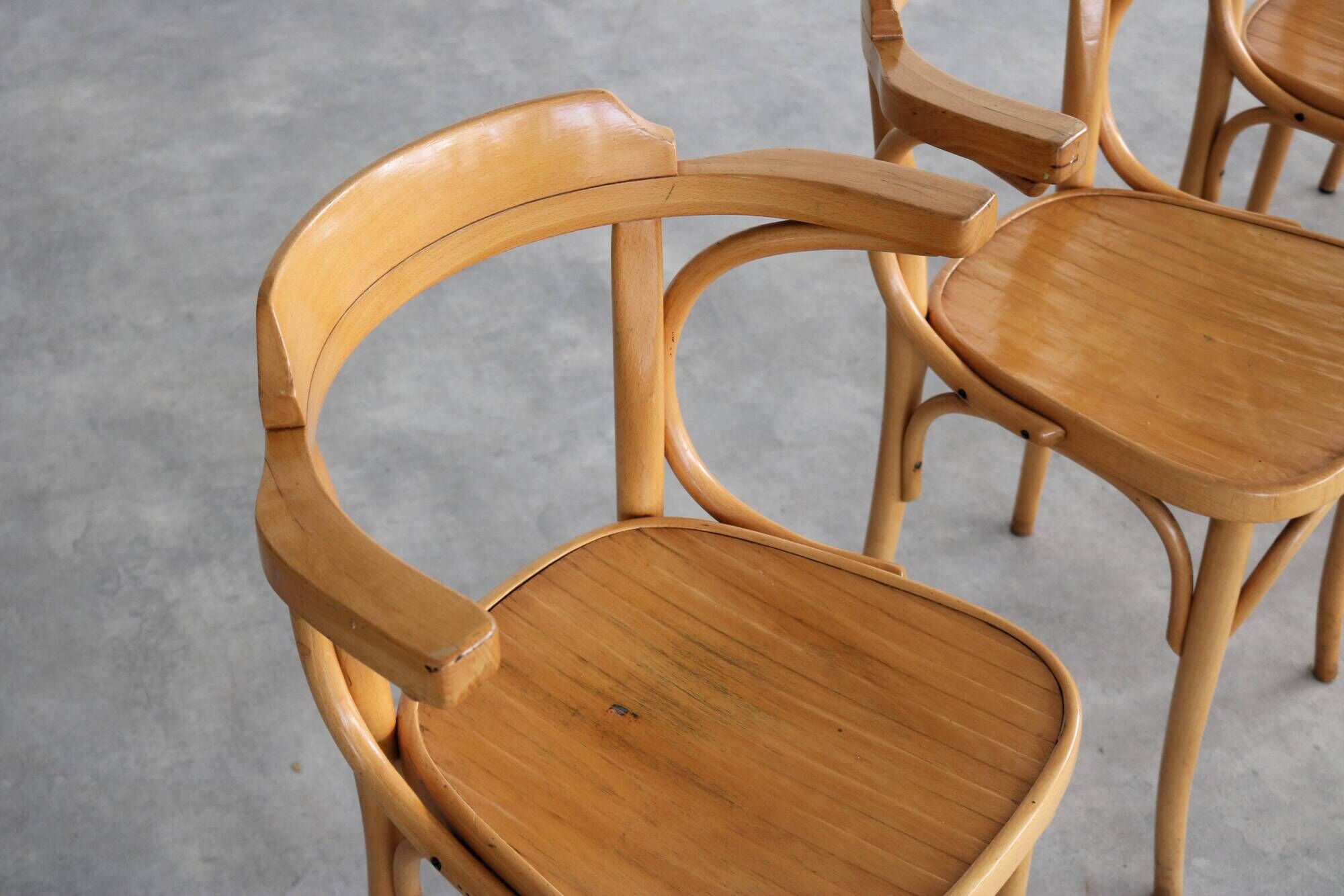 Vintage dining chairs | chairs | 1960s | Thonet style
