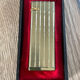 Briquet à gaz rechargeable métal doré Star