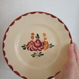 6 flower dessert plates