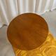 Round table with central base from the 1960s by Baumann.