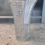Art Deco white glass vase
