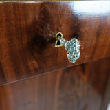 Secretaire of mahogany with inlaid wood, 1840s