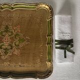 Italian wooden tray