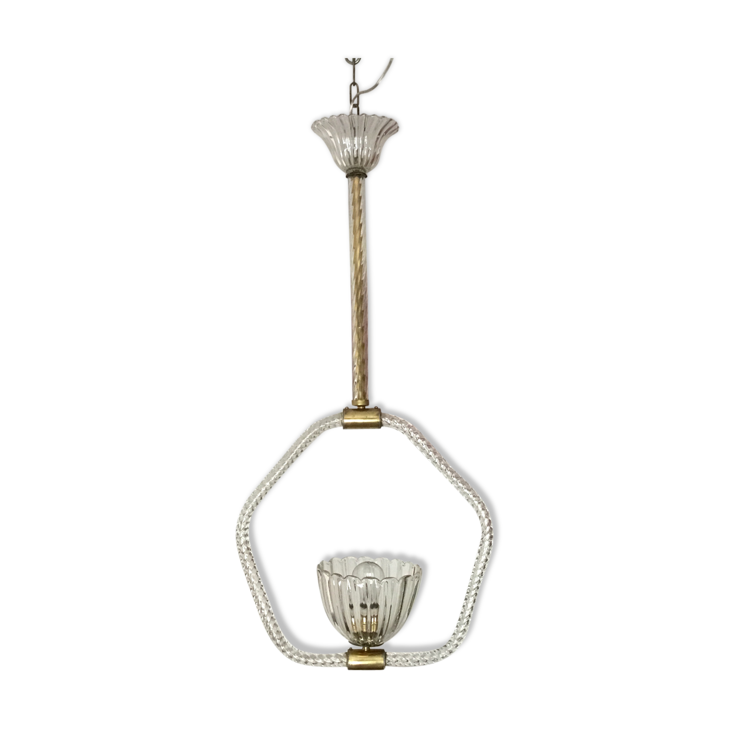 Murano glass chandelier