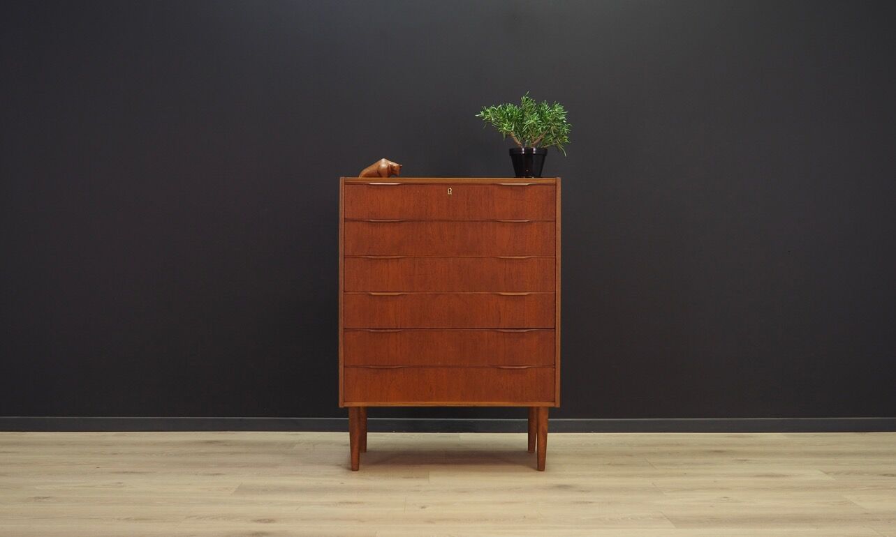Danish design chest of drawers retro teak vintage