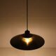 Belid pendant lamp / Danish modern design / brass / aluminum / 1980s