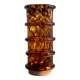 Vintage blown glass lamp "tortoiseshells"