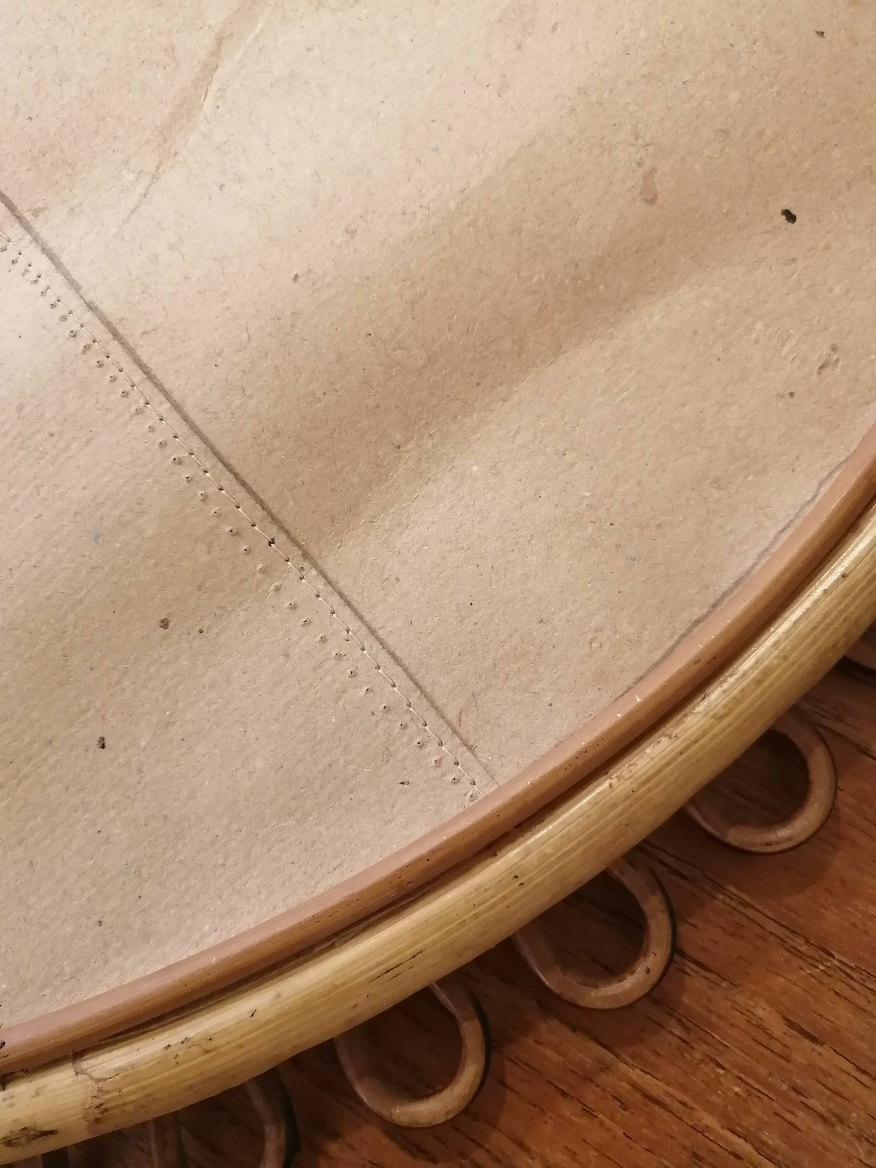 Franco Albini rattan mirror