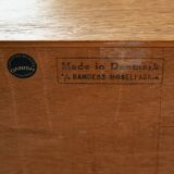 Kurt Østergaard teak Danish vintage design cabinet, 1960s