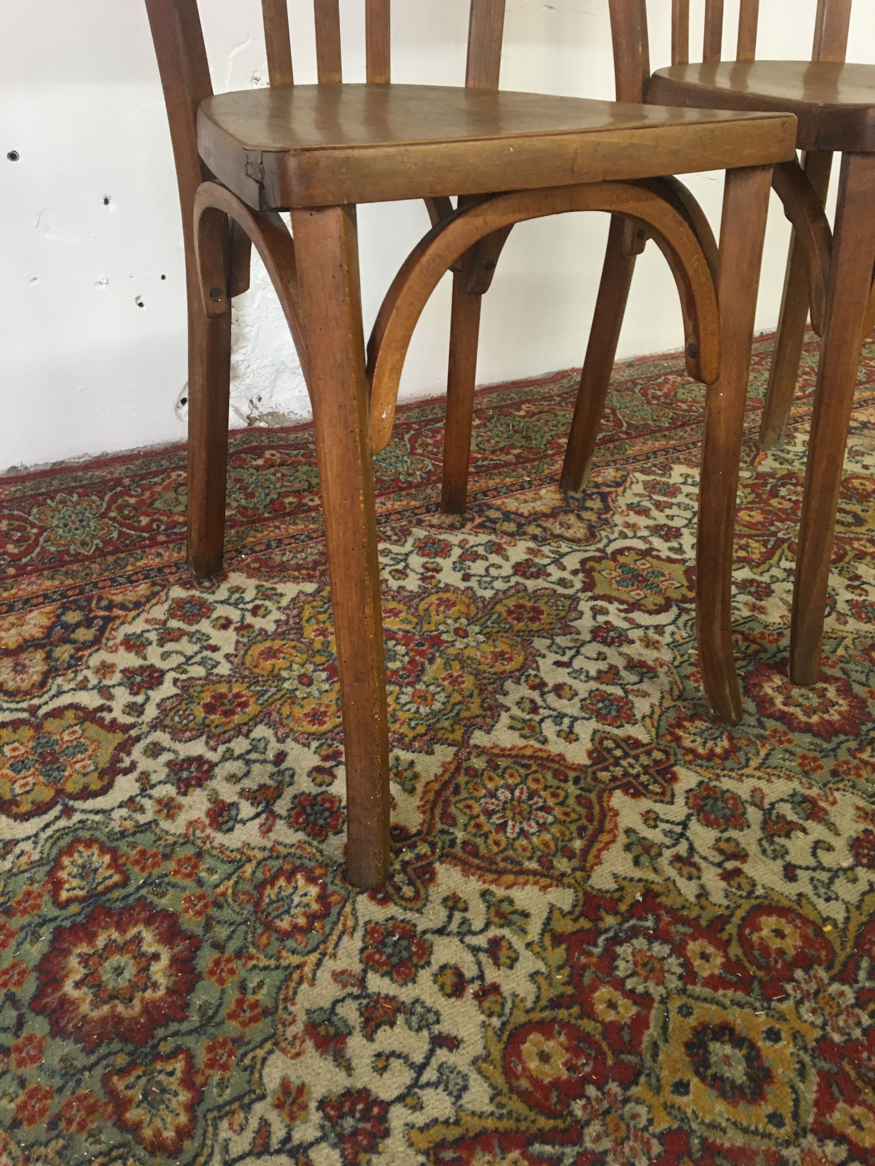 Paire de chaises bistrot Baumann