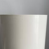 Kartell Gino Colombini white plastic umbrella stand from the 70s