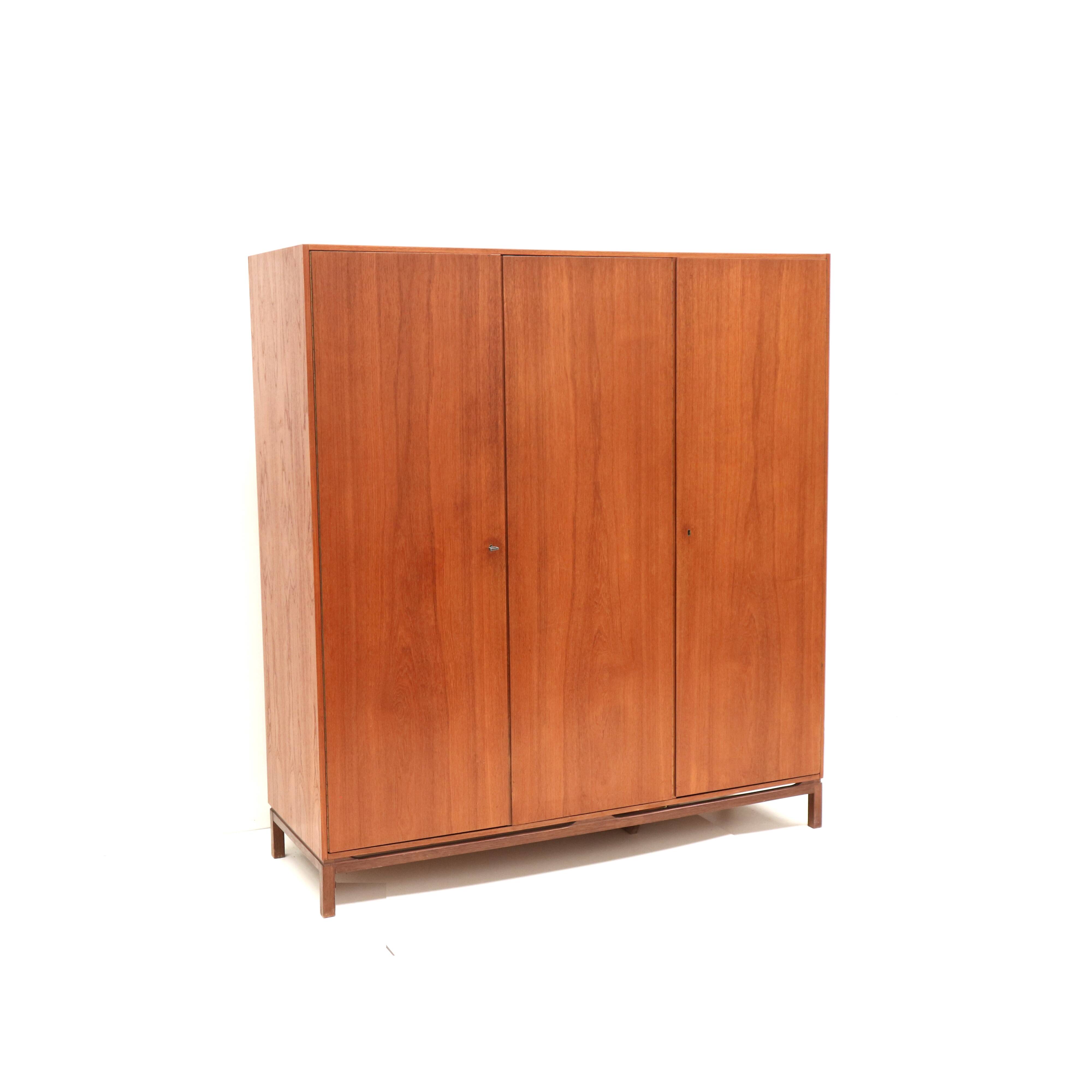 Vintage 3-door wardrobe made in the 60s