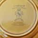 9 dessert plates Lunéville model Louis XV Honey