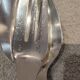 Silver-plated metal stew fork and spoon by Christofle Villeroy