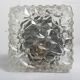 Square ceiling or wall light 1970 space age