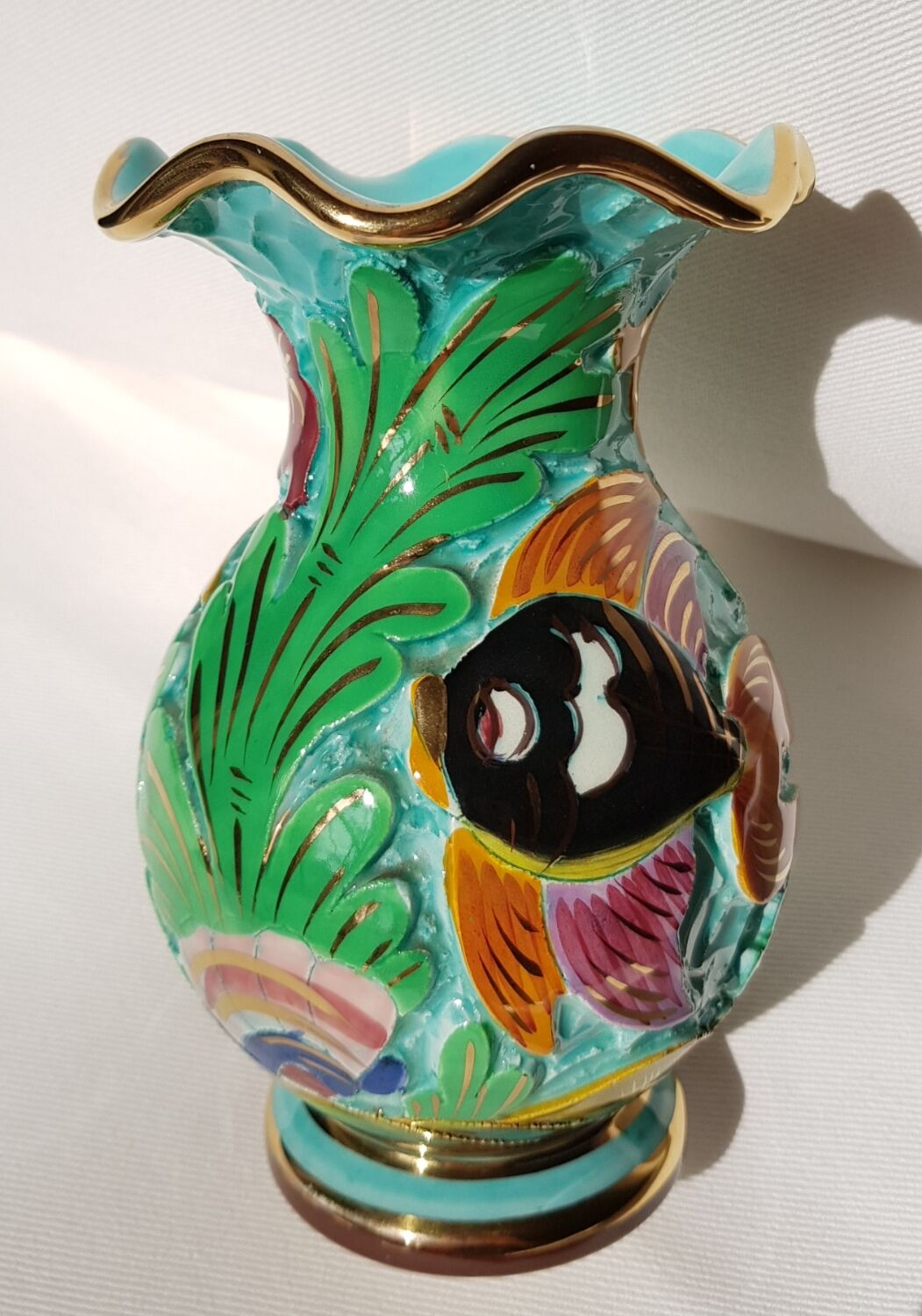 Vase céramique Monaco Cerdazur ca 1950