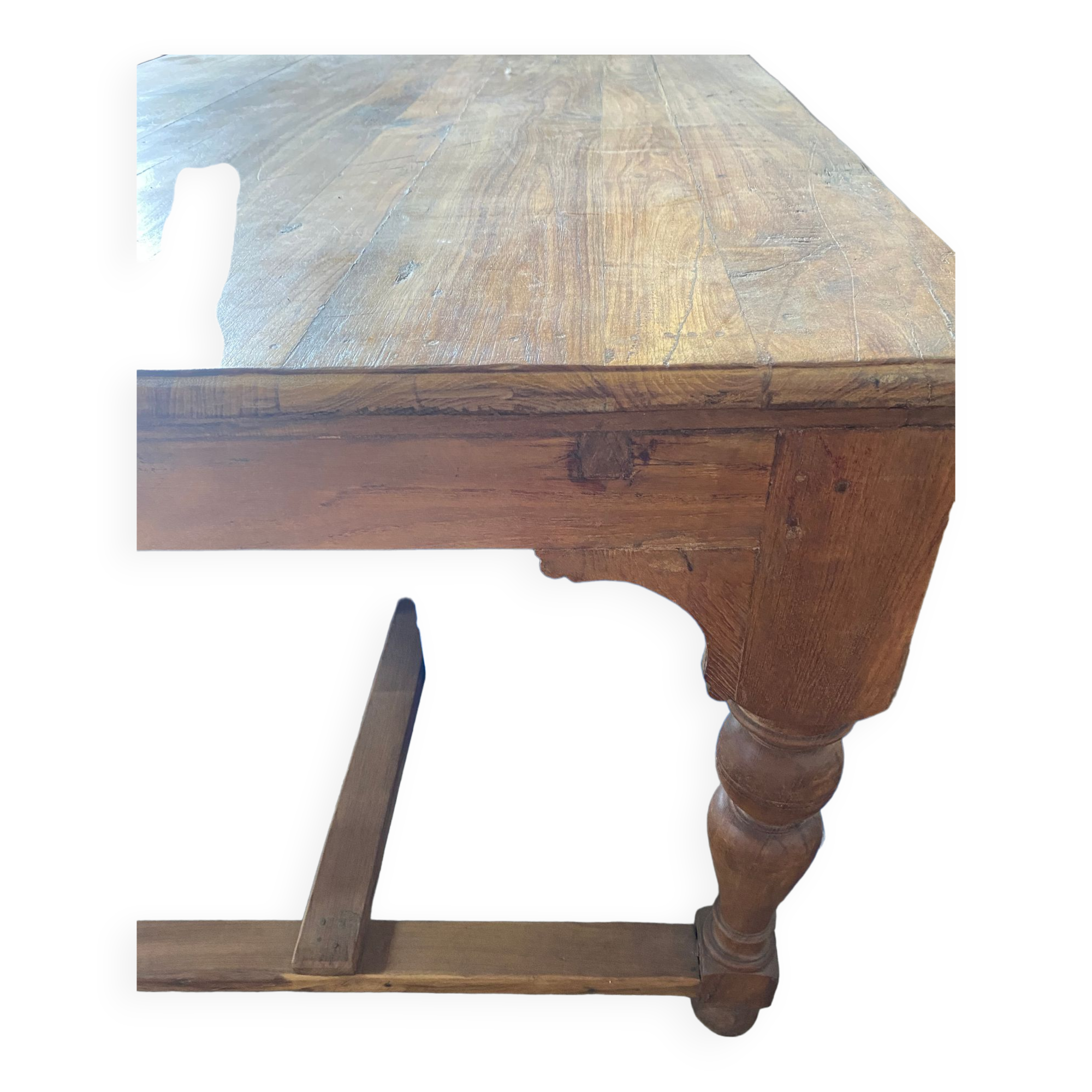 Wooden dining table