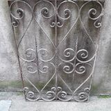 Old wrought iron grids early 20th century