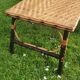 Chaise longue en rotin