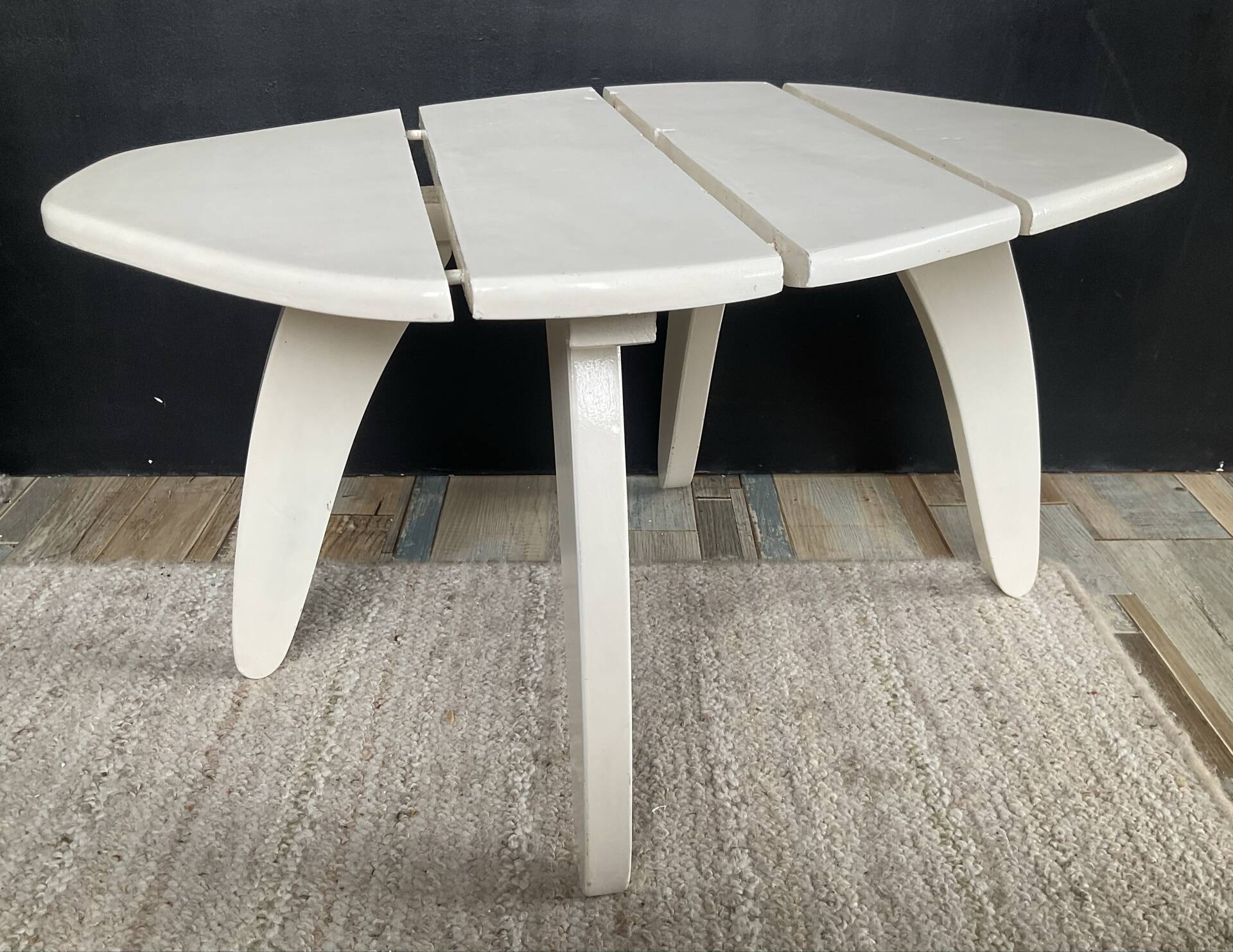 Outdoor side table Riviera by Triconfort France 1970s